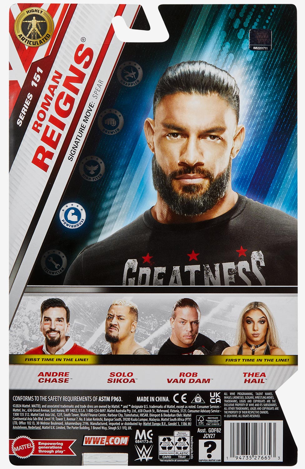 Roman Reigns WWE Main Event Series #151