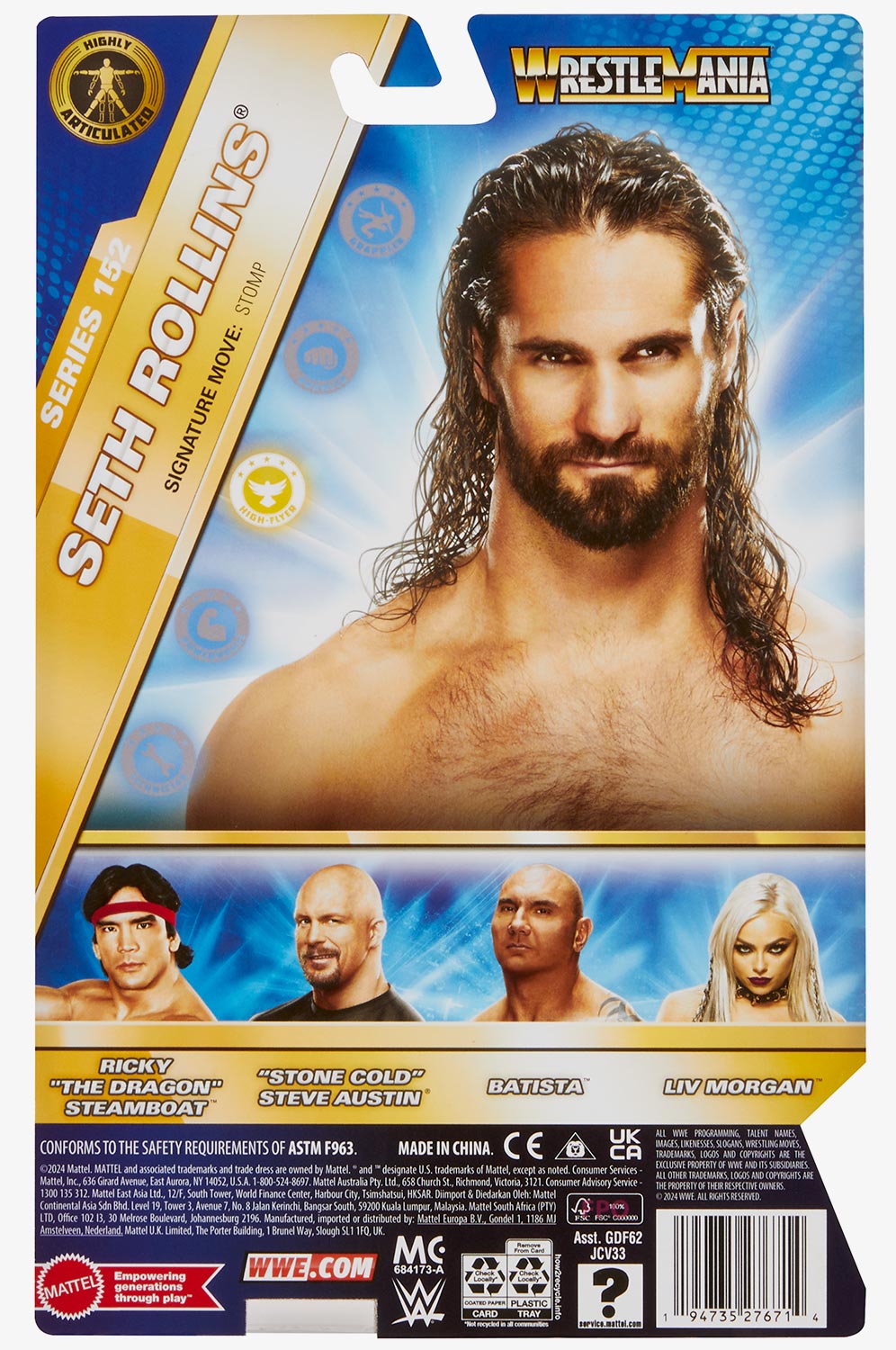 Seth Rollins WWE Main Event Series #152