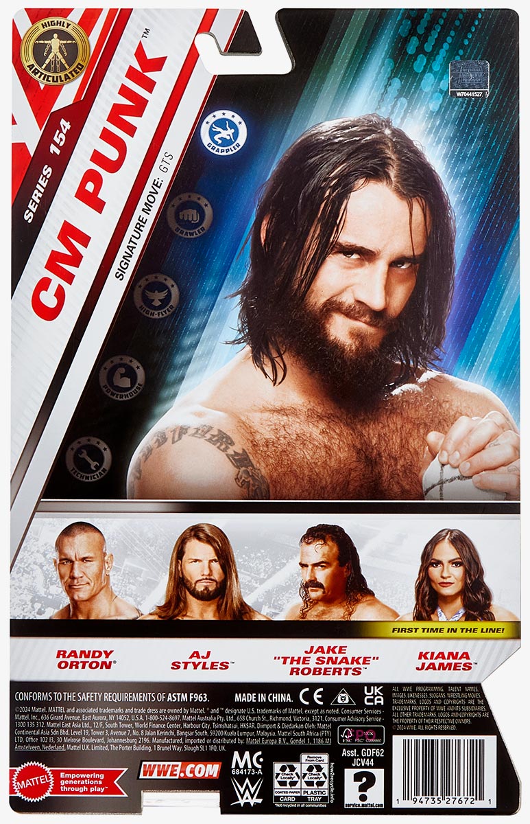 CM Punk WWE Main Event Series #154