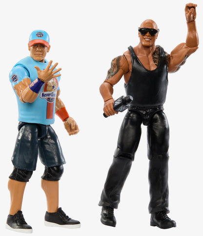 The Rock vs John Cena WWE Main Event Showdown Series #19 (2-Pack)