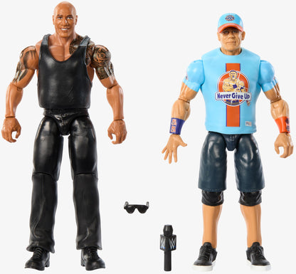 The Rock vs John Cena WWE Main Event Showdown Series #19 (2-Pack)