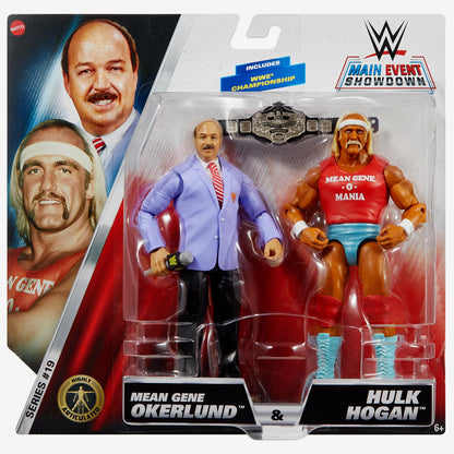 Mean Gene Okerlund & Hulk Hogan WWE Main Event Showdown Series #19 (2-Pack)