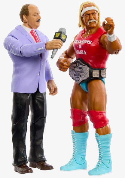 Mean Gene Okerlund & Hulk Hogan WWE Main Event Showdown Series #19 (2-Pack)