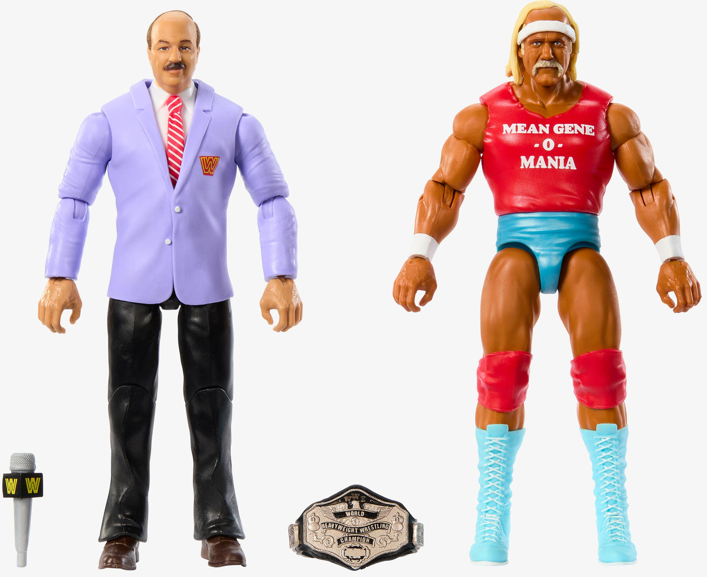 Mean Gene Okerlund & Hulk Hogan WWE Main Event Showdown Series #19 (2-Pack)