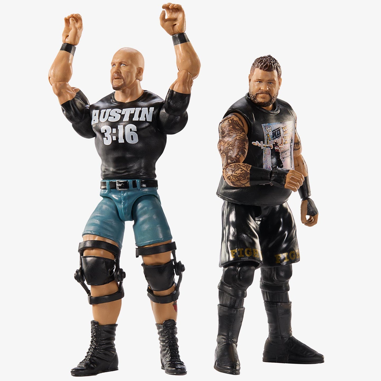 Kevin Owens vs "Stone Cold" Steve Austin WWE Main Event Showdown Series #20 (2-Pack)