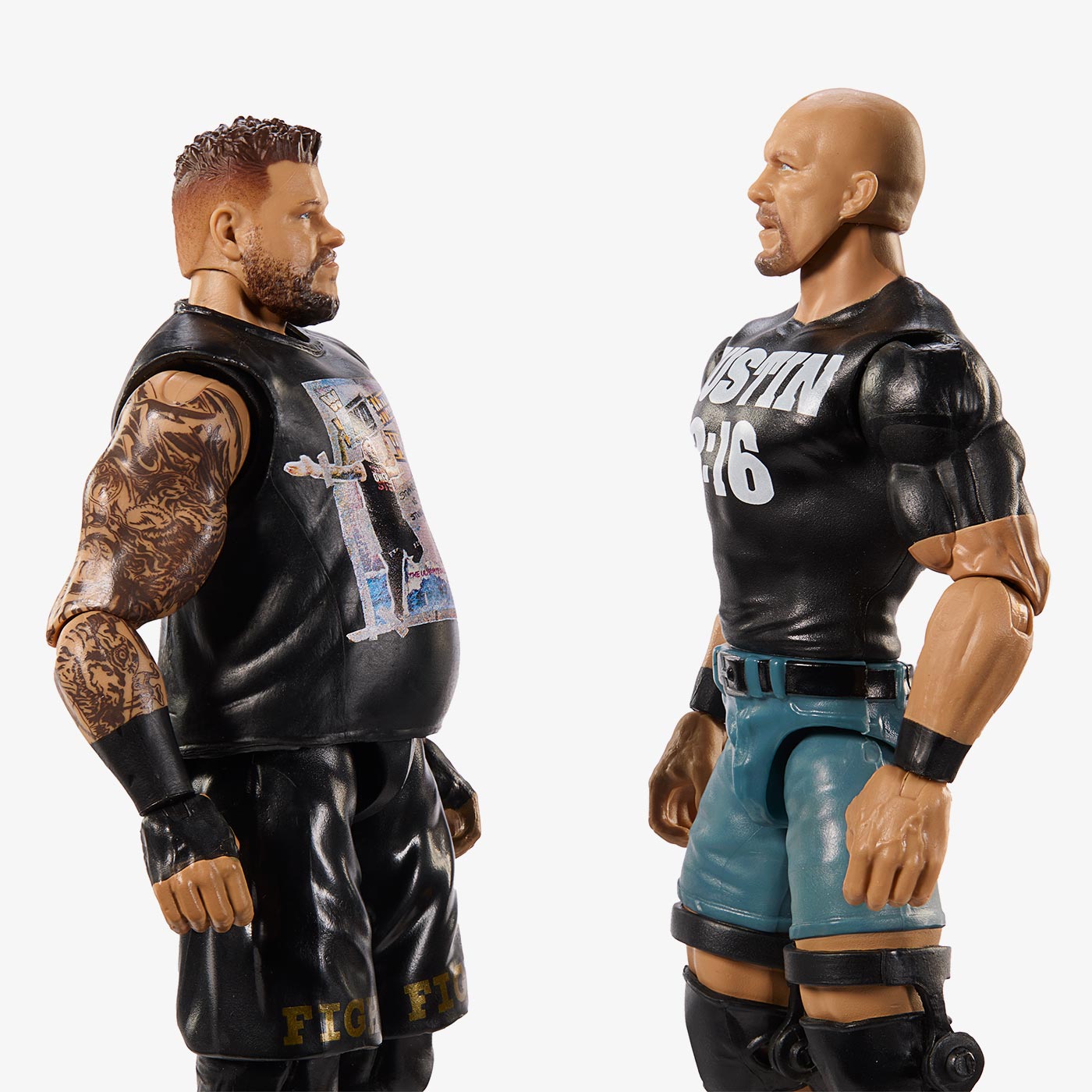 Kevin Owens vs "Stone Cold" Steve Austin WWE Main Event Showdown Series #20 (2-Pack)