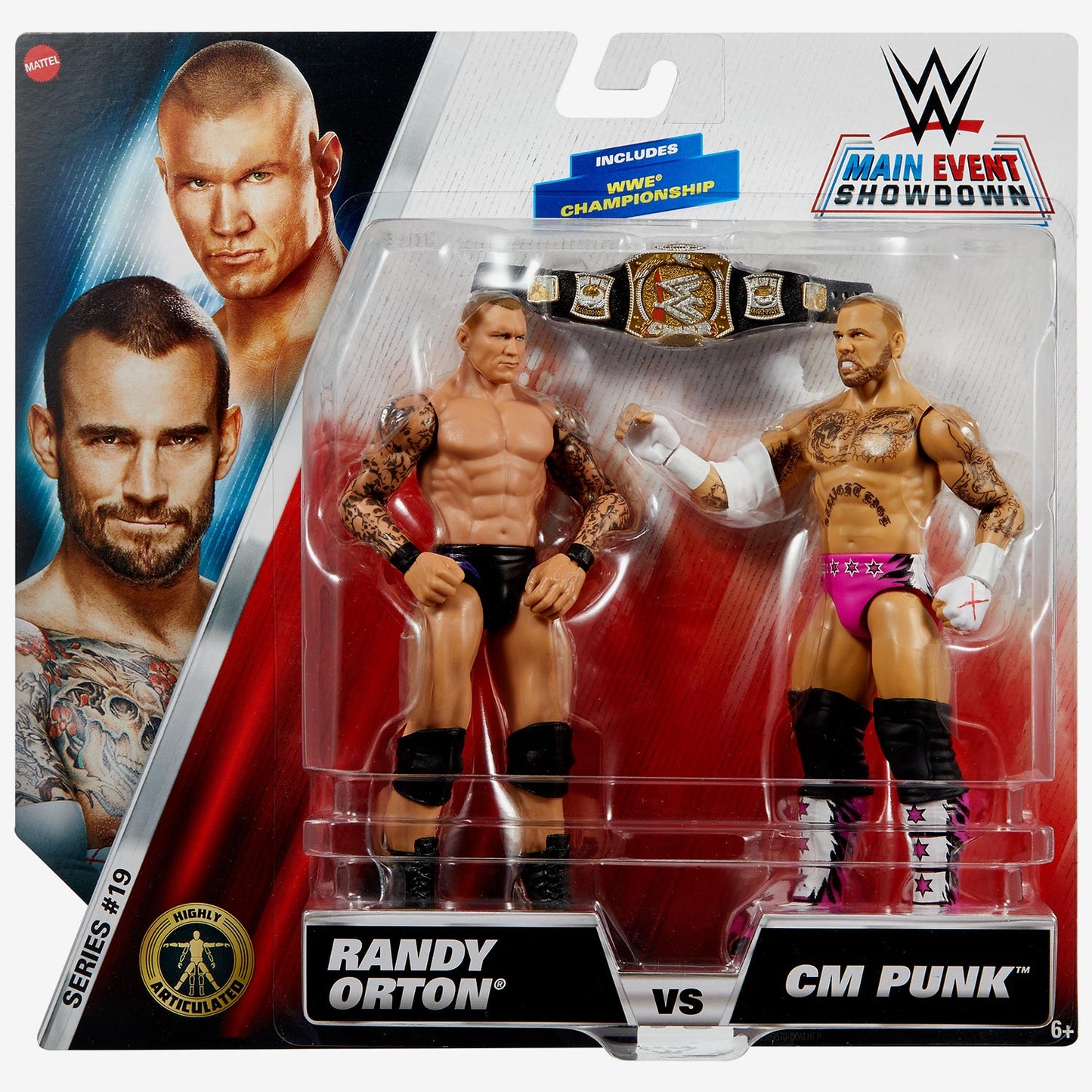 Randy Orton vs CM Punk WWE Main Event Showdown Series #19 (2-Pack)