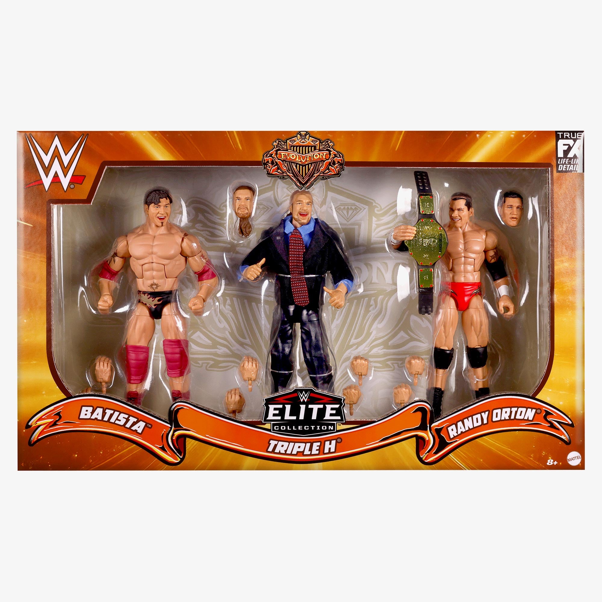 Evolution WWE Elite Collection Action Figures (3 Pack) – wrestlingshop.com