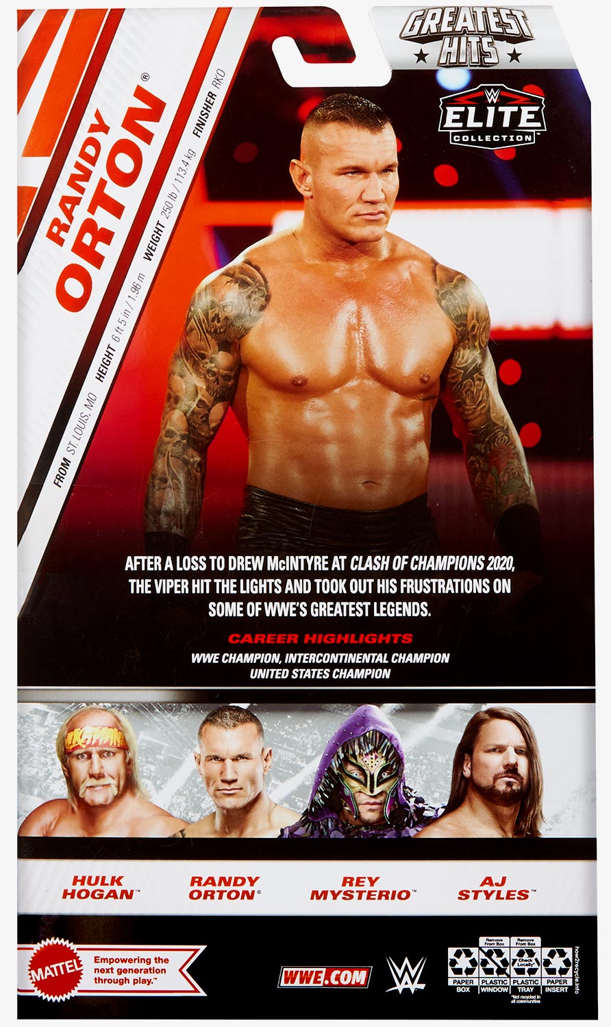 Randy Orton WWE Elite Collection Greatest Hits #4