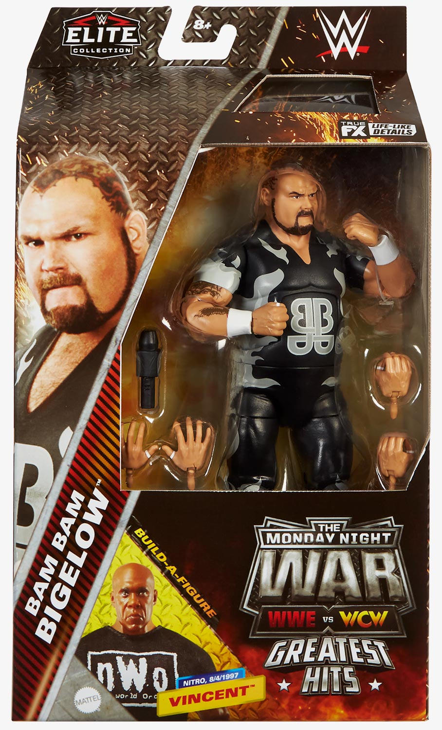 Bam Bam Bigelow Monday Night Wars Greatest Hits WWE Elite Collection Series #1