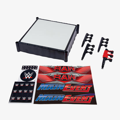 WWE Main Event & RAW Ring Playset (2-in-1)