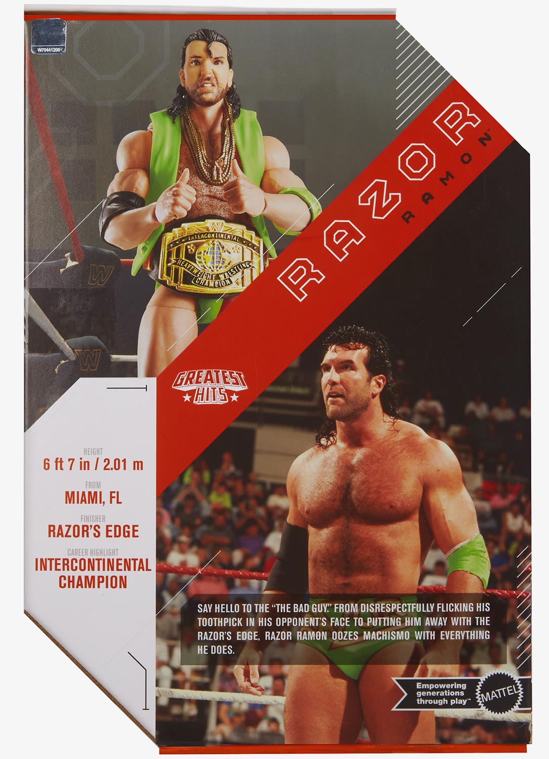 Razon Ramon Ultimate Razor Ramon WWE Ultimate Edition Greatest Hits Series Action Figure ...