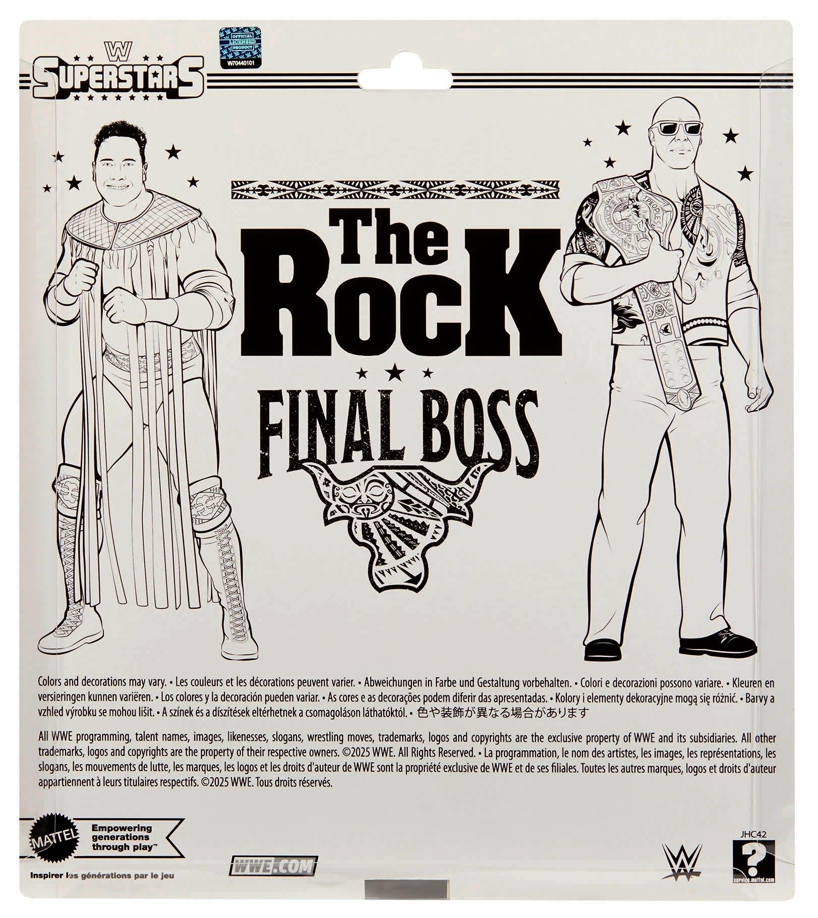 Rocky Maivia & The Rock "Final Boss" WWE Superstars Series (2-Pack)