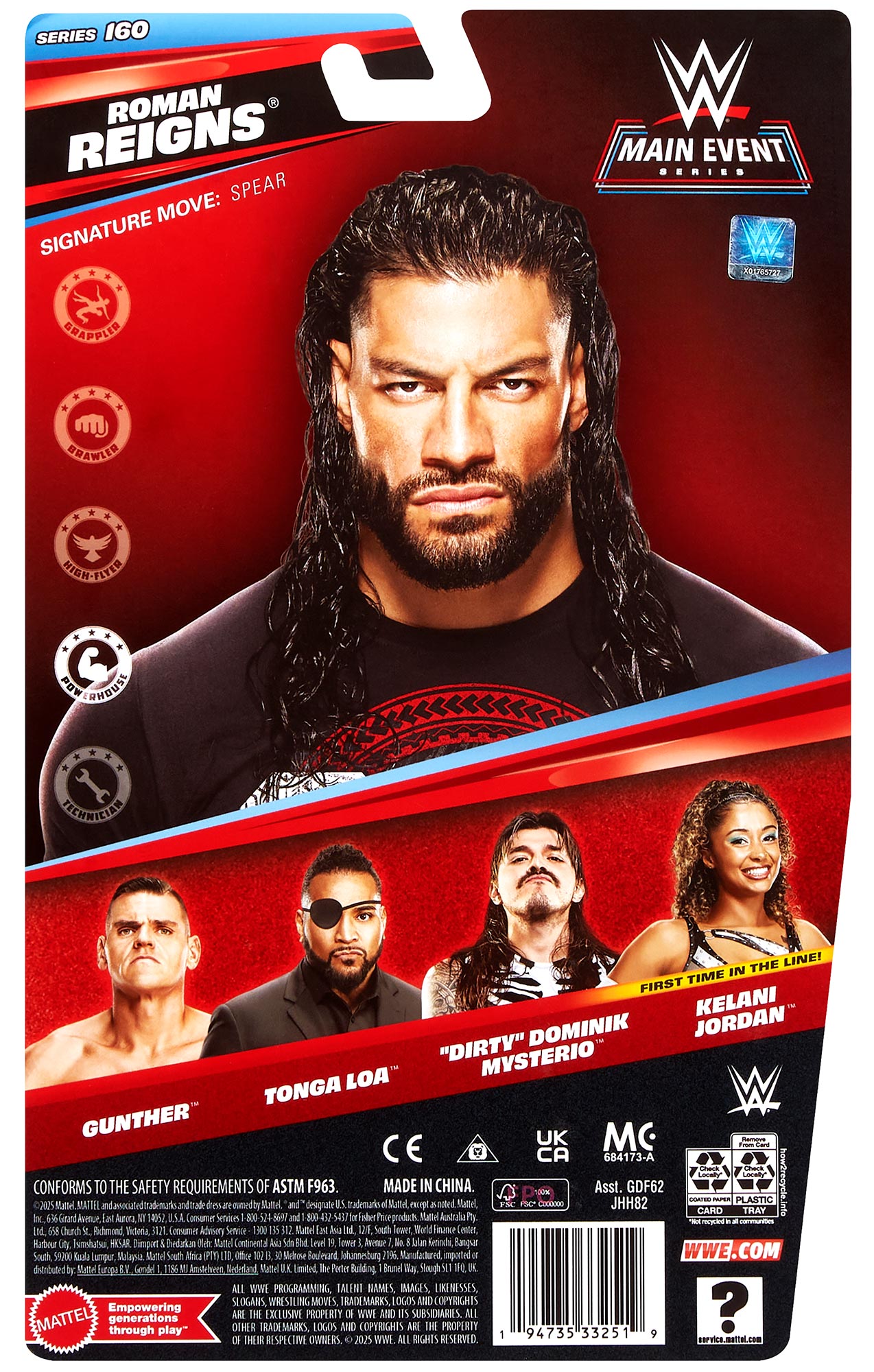 Roman Reigns WWE Main Event Series #160