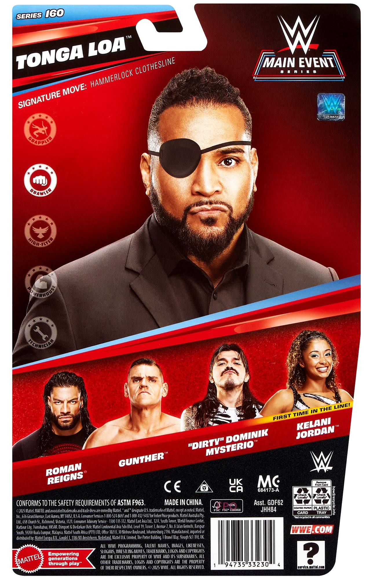 Tonga Loa WWE Main Event Series #160