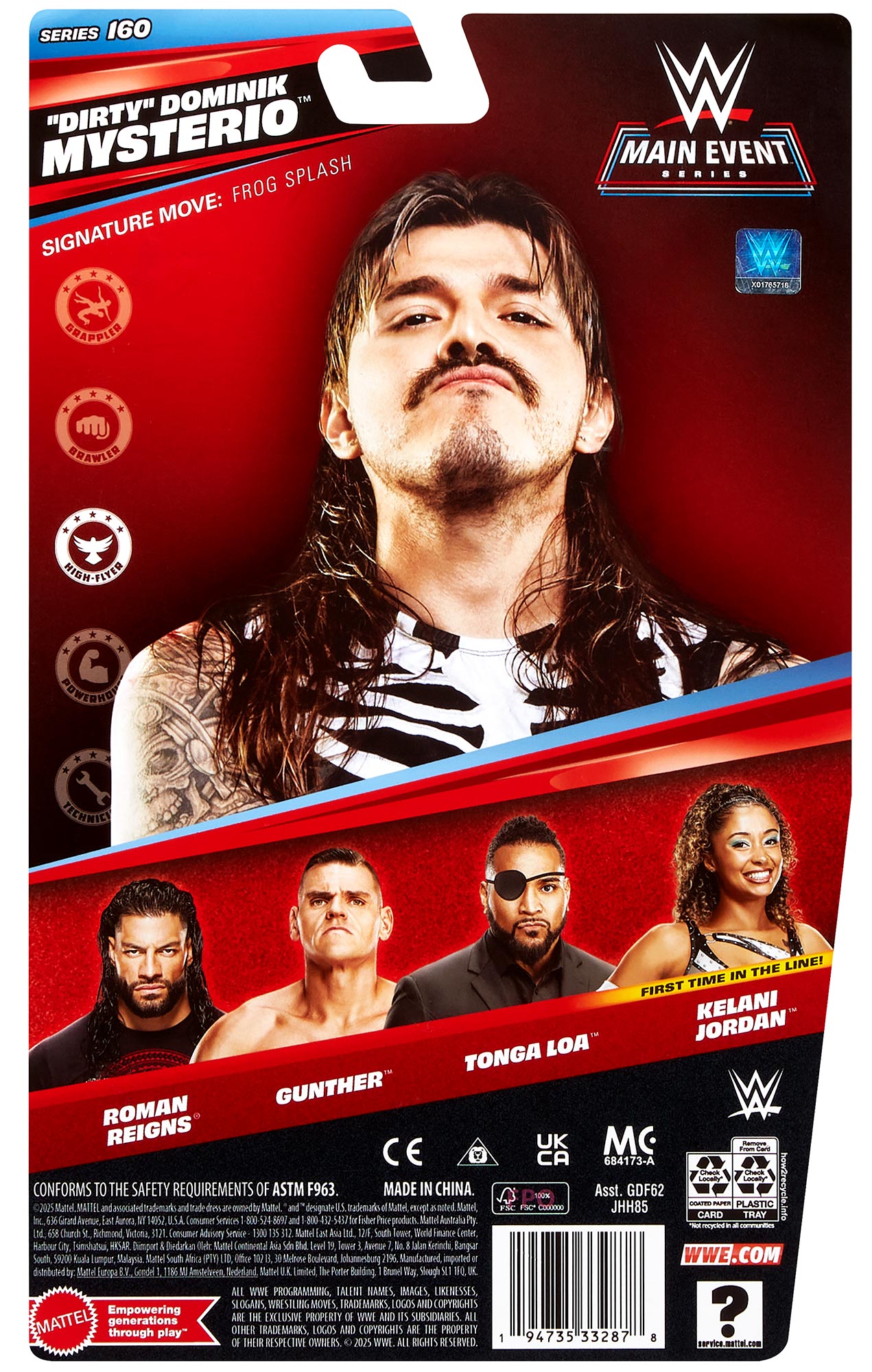 "Dirty" Dominik Mysterio WWE Main Event Series #160