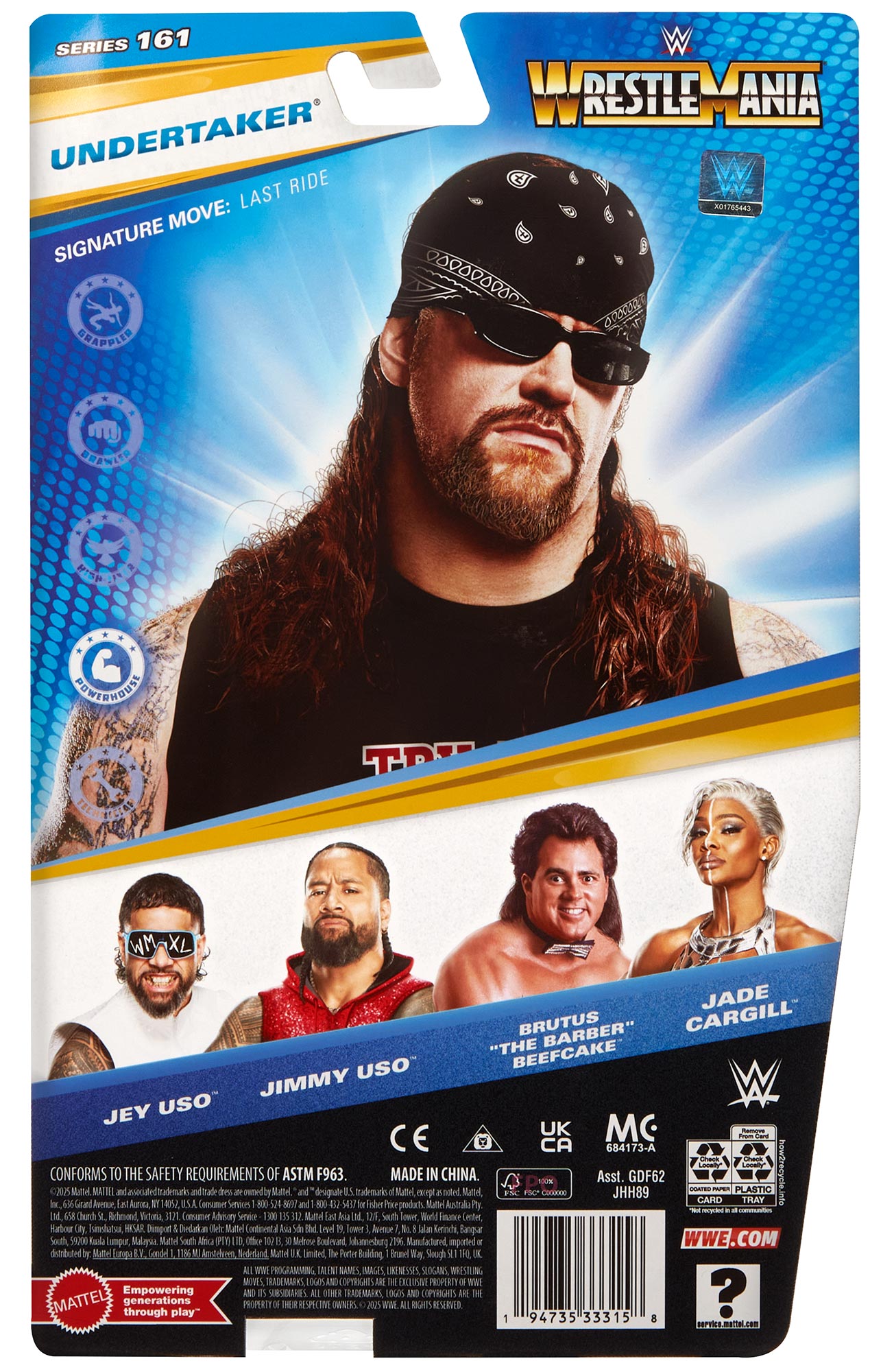 Undertaker WWE Main Event Series #161