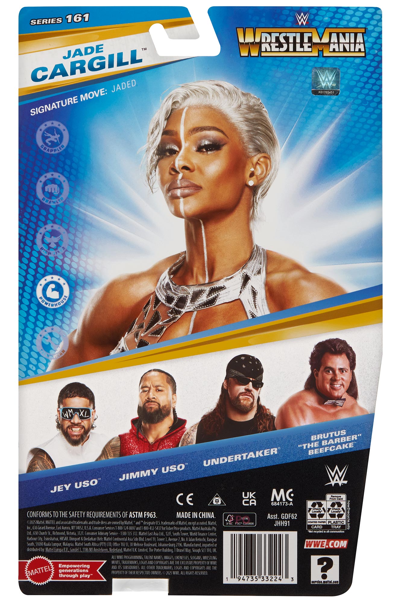 Jade Cargill WWE Main Event Series #161