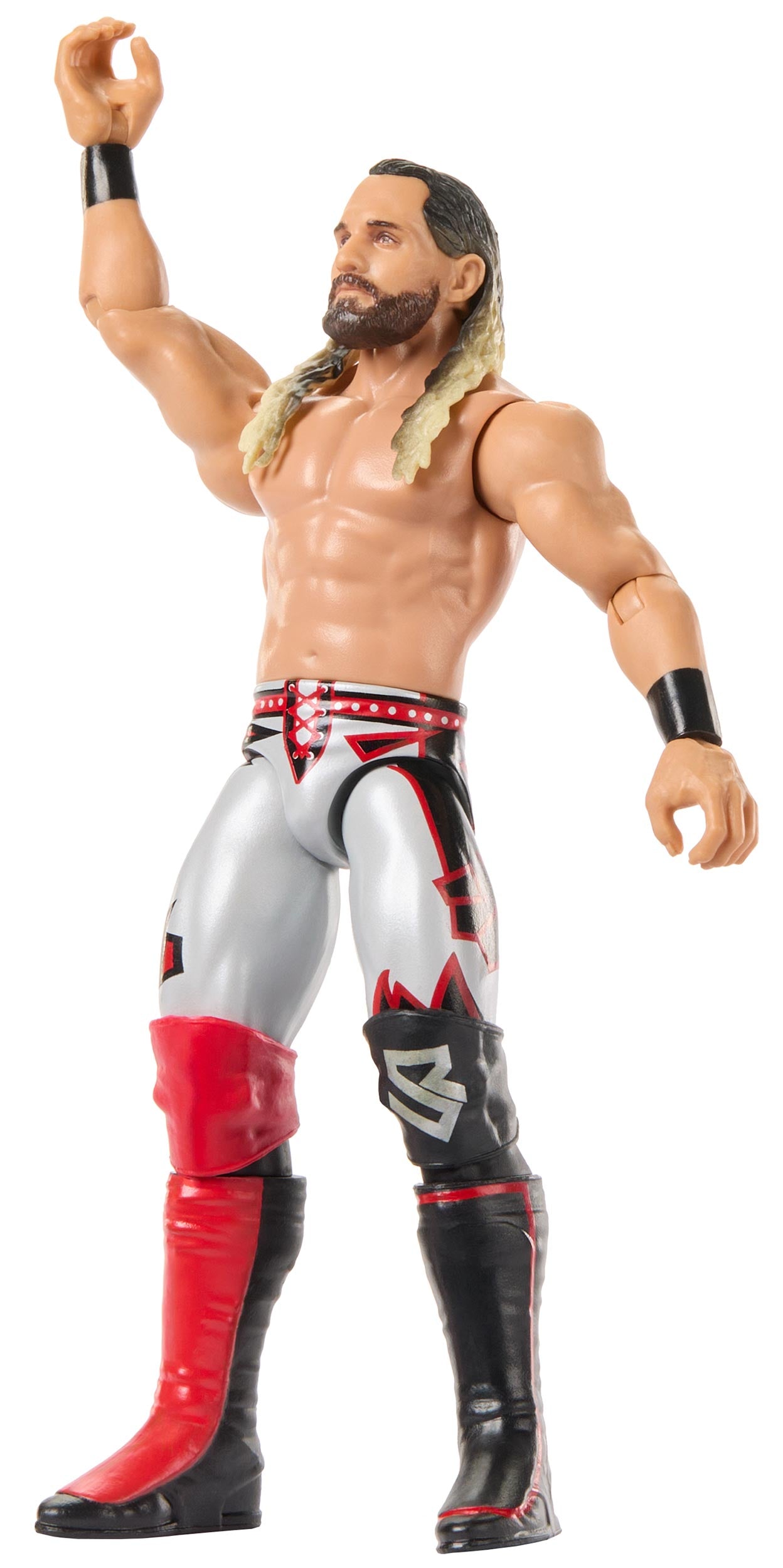 SETH ROLLINS - WWE Mattel Basic Series 116 Wrestling IN HAND SETH ROLLINS - WWE Mattel Basic Series 116 Wrestling IN HAND