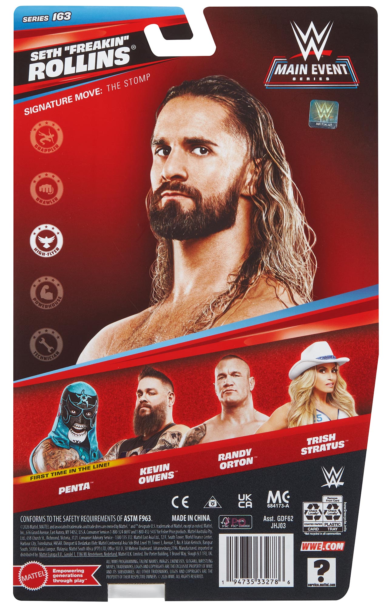 Seth "Freakin" Rollins WWE Main Event Series #163