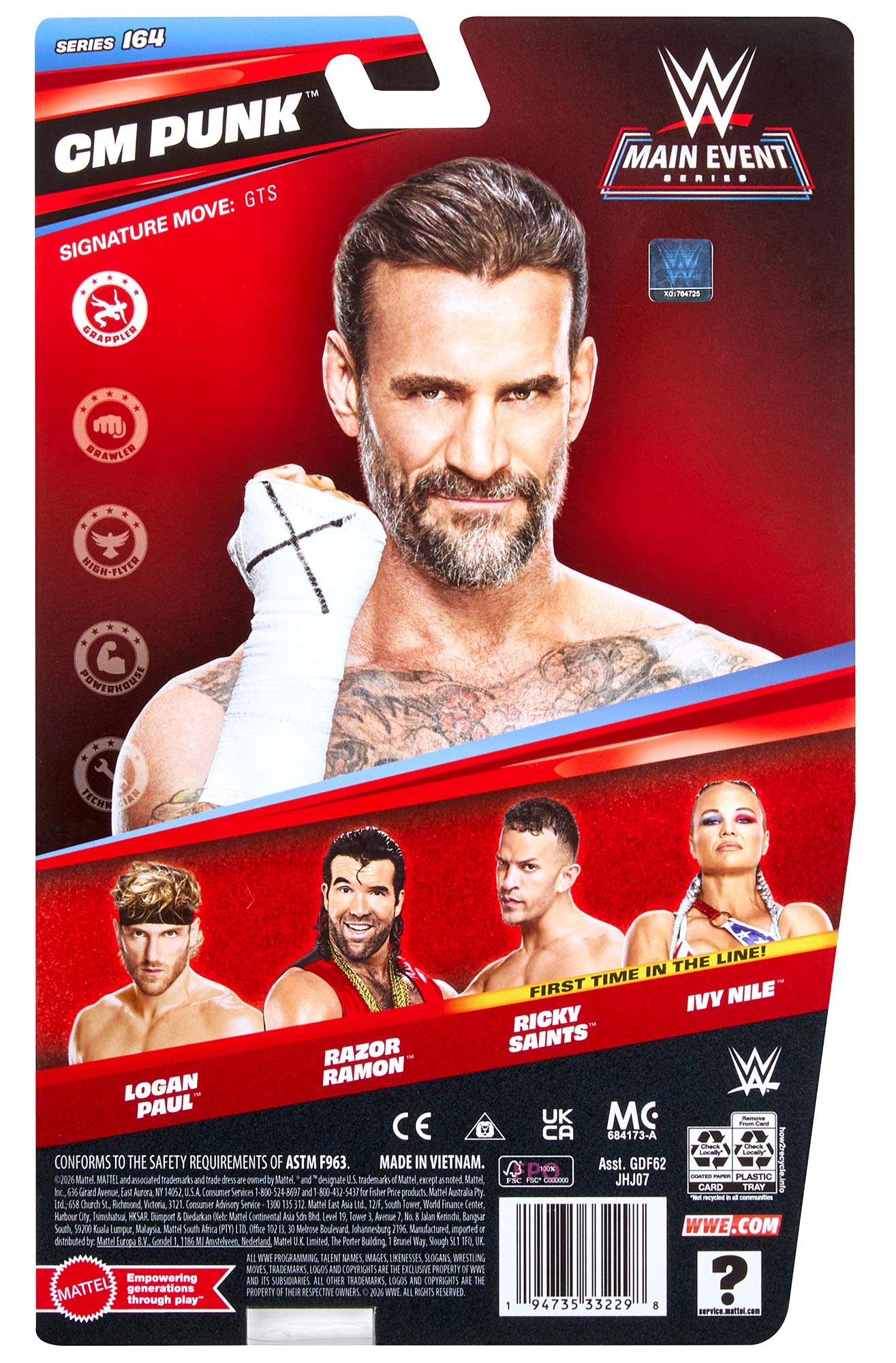 CM Punk WWE Main Event Series #164