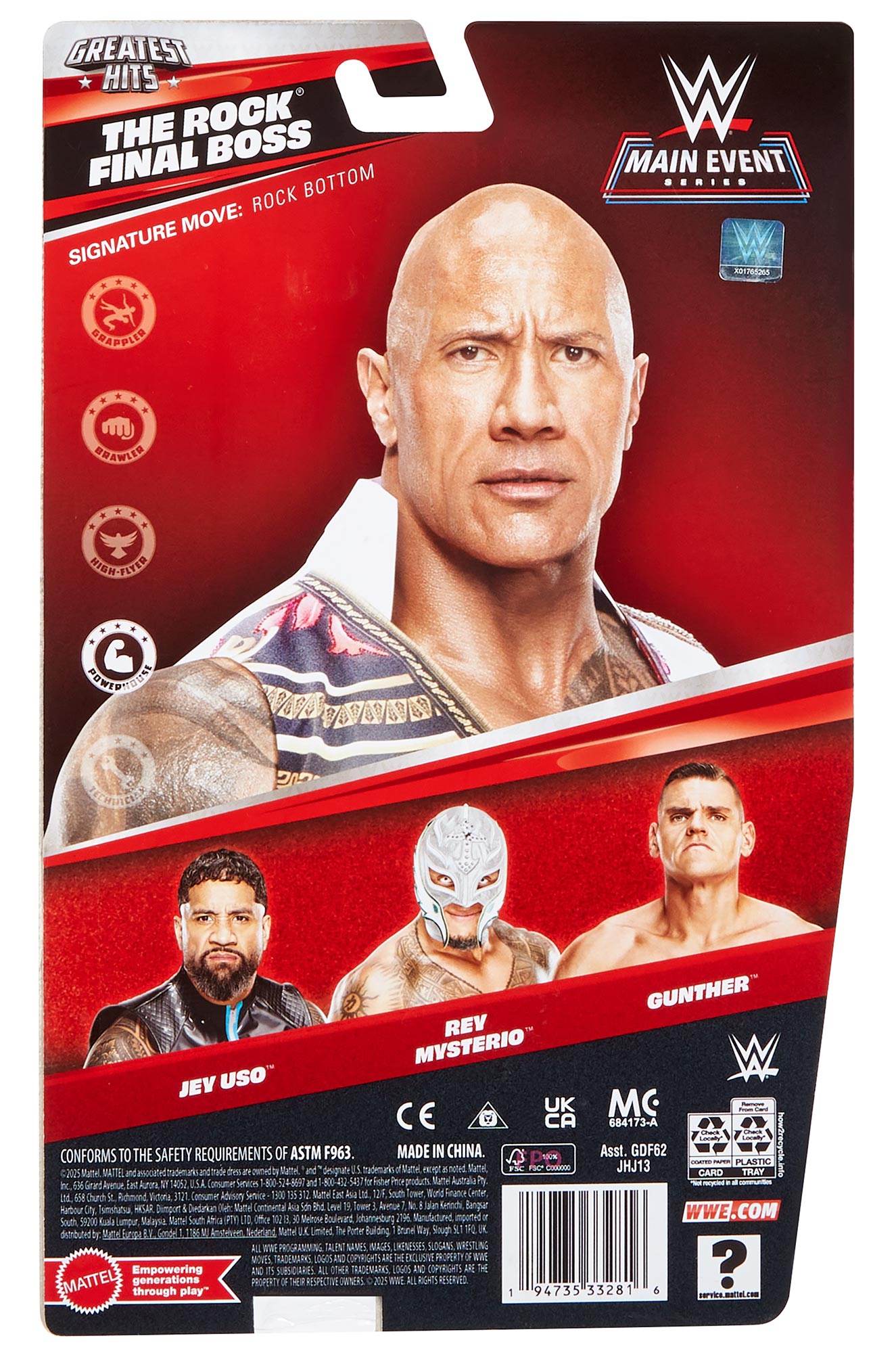 The Rock Final Boss WWE Main Event Greatest Hits 2026 (Wave 2)