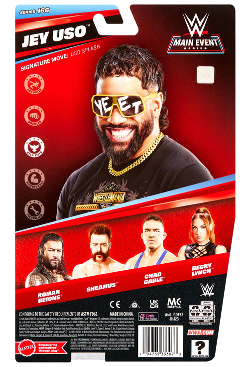 Jey Uso WWE Main Event Series #166