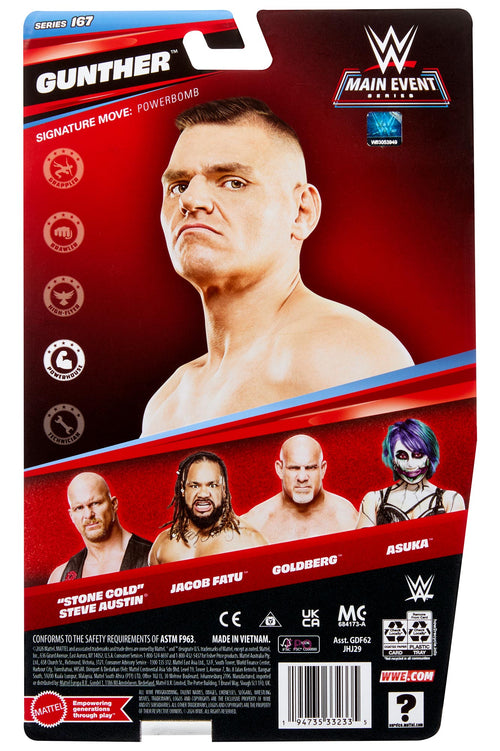 Gunther WWE Main Event Series #167