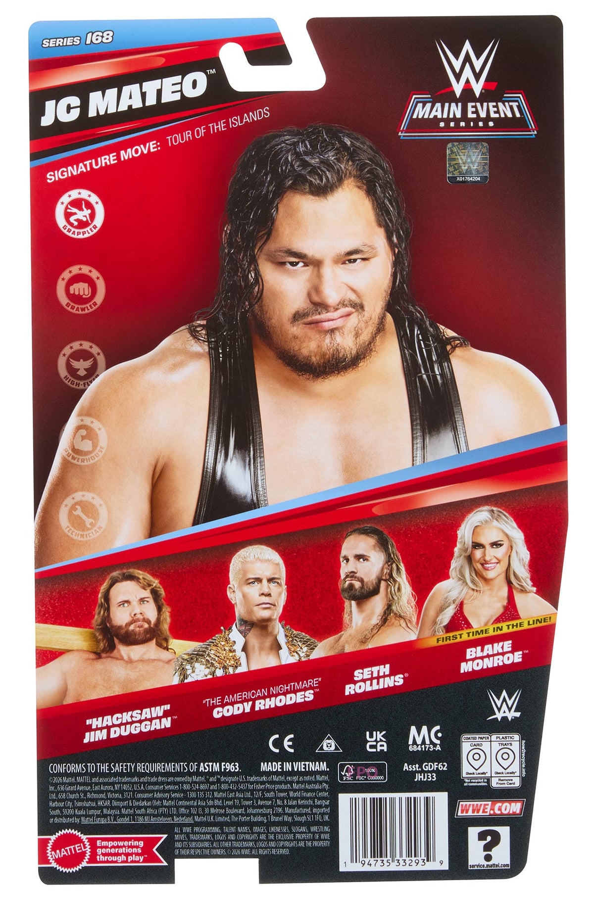 JC Mateo WWE Main Event Series #168