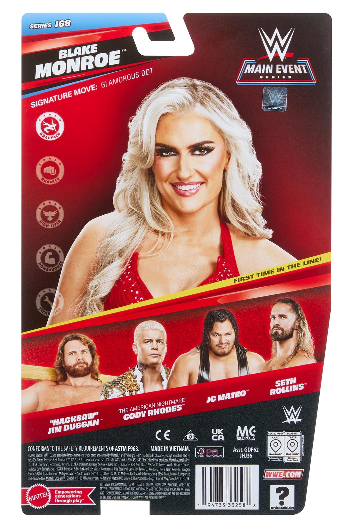 Blake Monroe WWE Main Event Series #168
