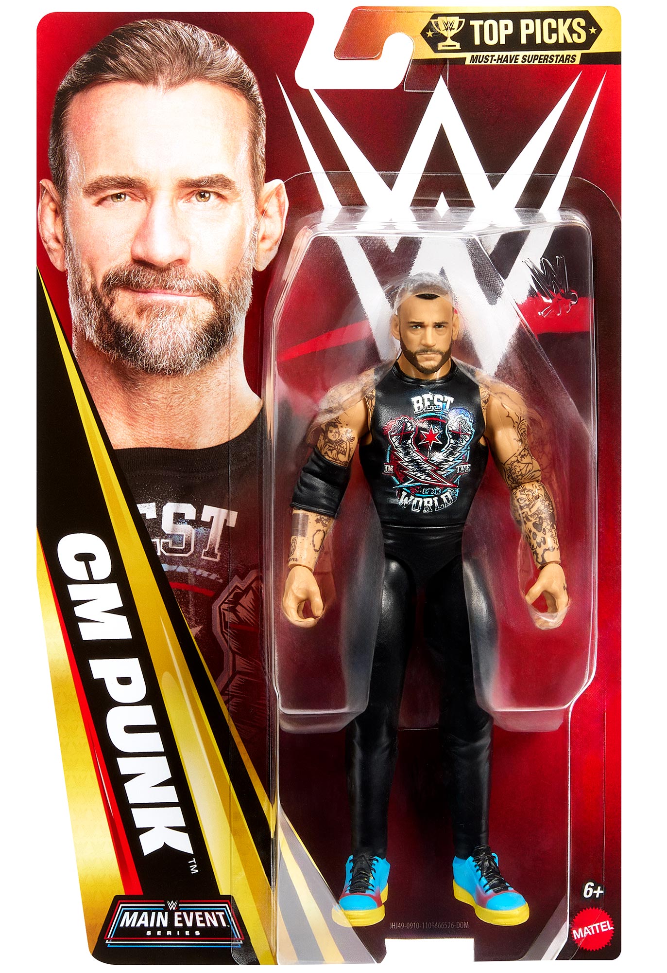 CM Punk WWE Main Event Top Picks 2026 Series (Wave 3)