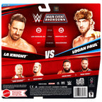 LA Knight vs Logan Paul WWE Main Event Showdown Series #24 (2-Pack)