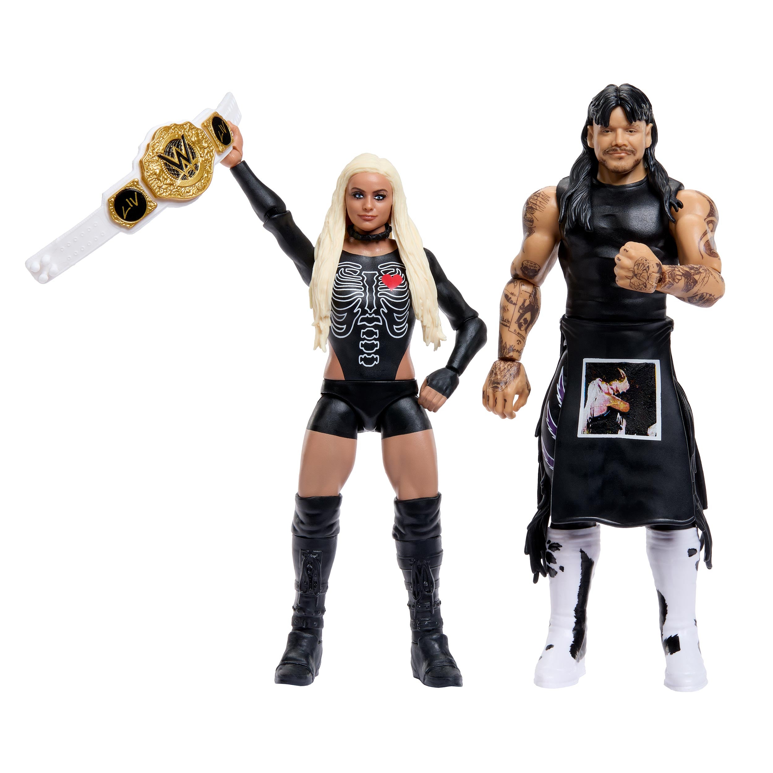 Liv Morgan & "Dirty" Dominik Mysterio WWE Main Event Showdown Series #25 (2-Pack)