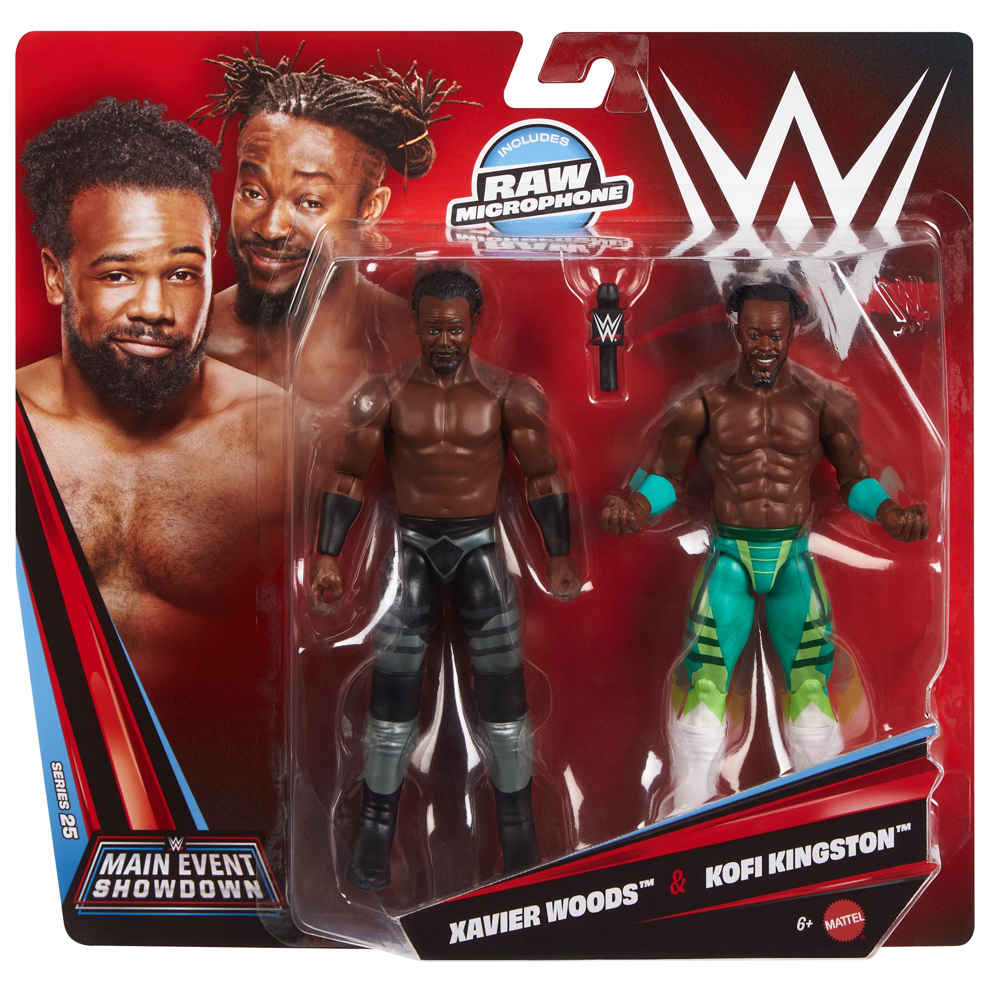 Xavier Woods & Kofi Kingston WWE Main Event Showdown Series #25 (2-Pack)