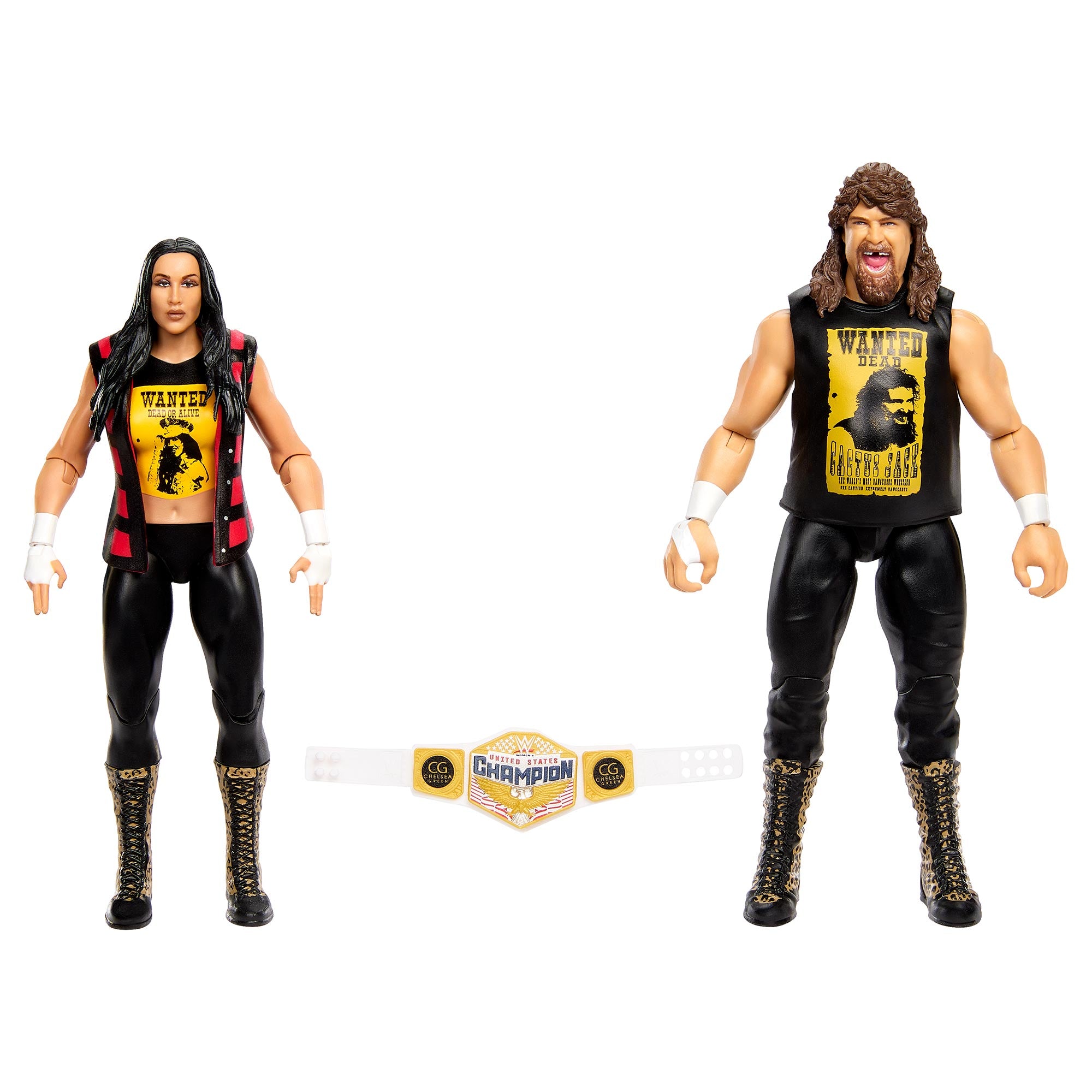 Chelsea Green & Cactus Jack WWE Main Event Showdown Series #26 (2-Pack)