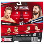 LA Knight vs Seth Rollins WWE Main Event Showdown Series #27 (2-Pack)