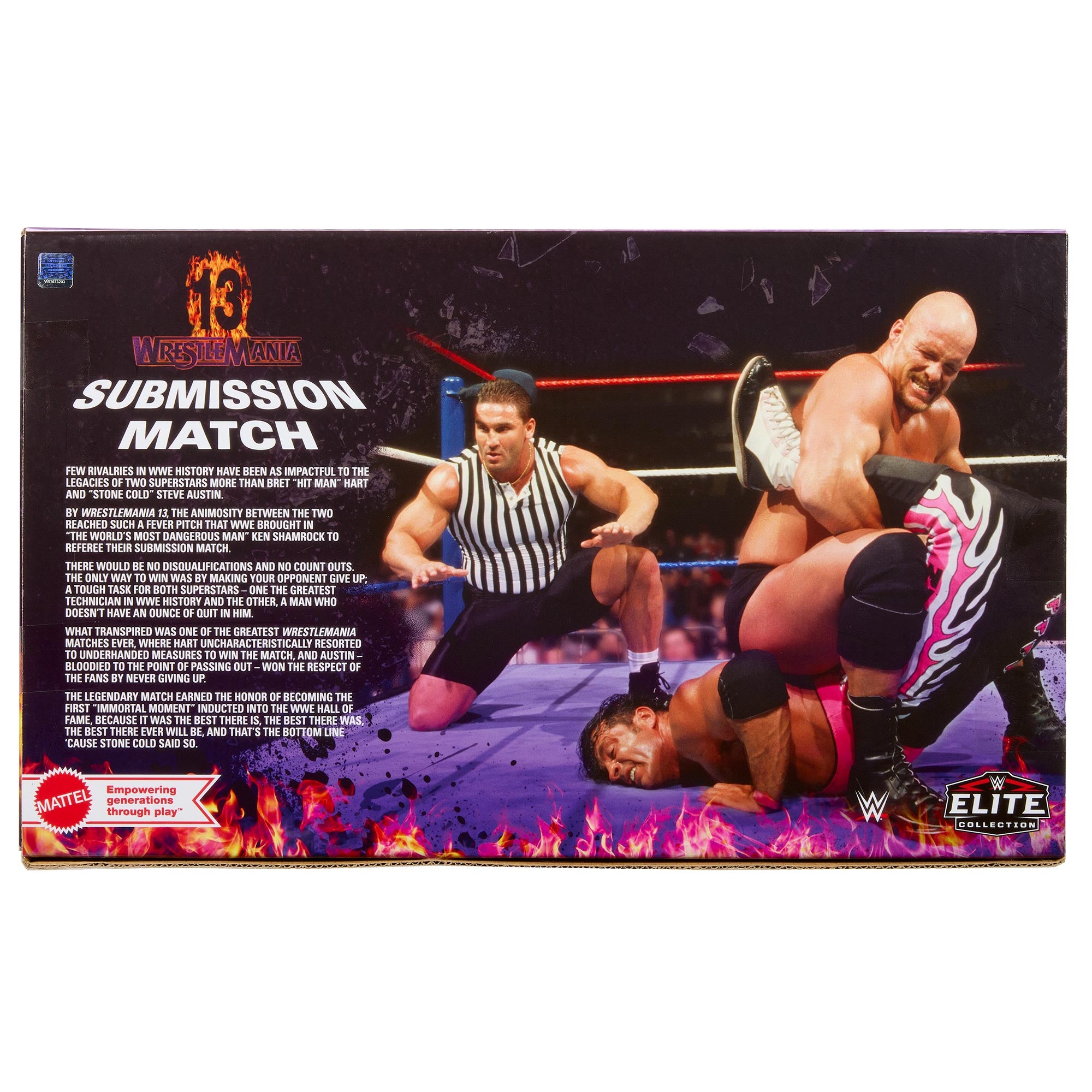 WrestleMania 13 Submission Match WWE Elite Collection (3-Pack)