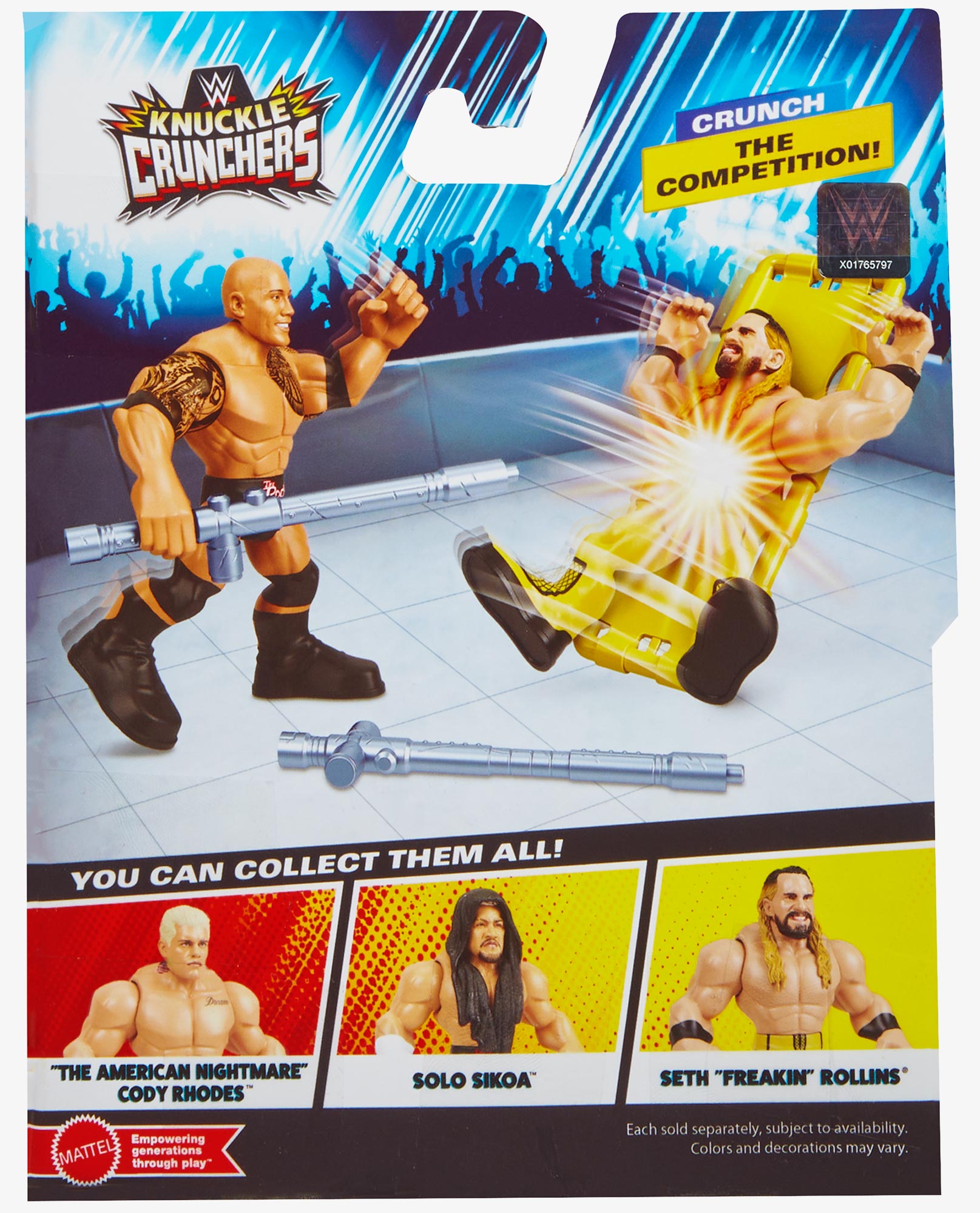The Rock WWE Knuckle Crunchers Series #8