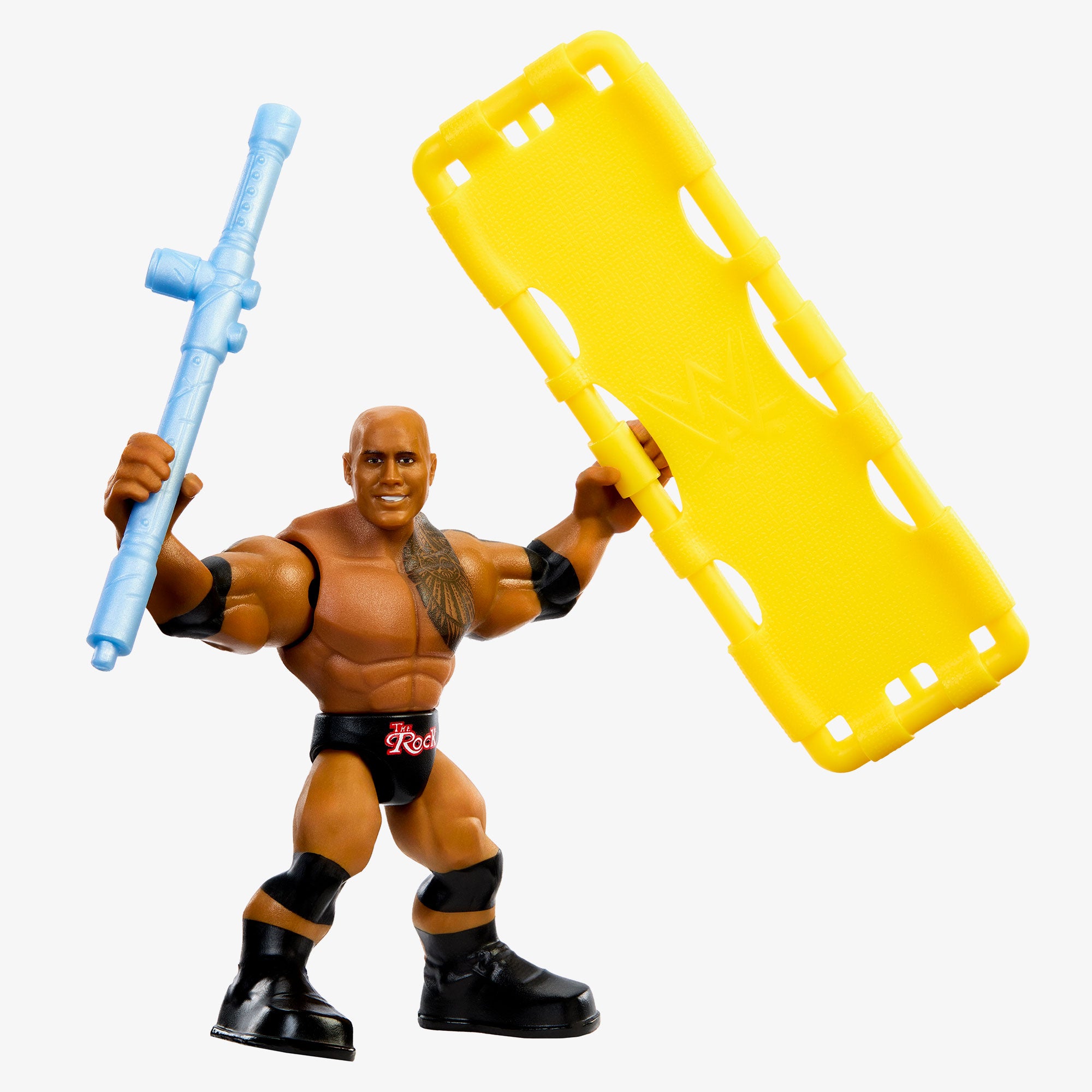 The Rock WWE Knuckle Crunchers Series #8 Action Figure
