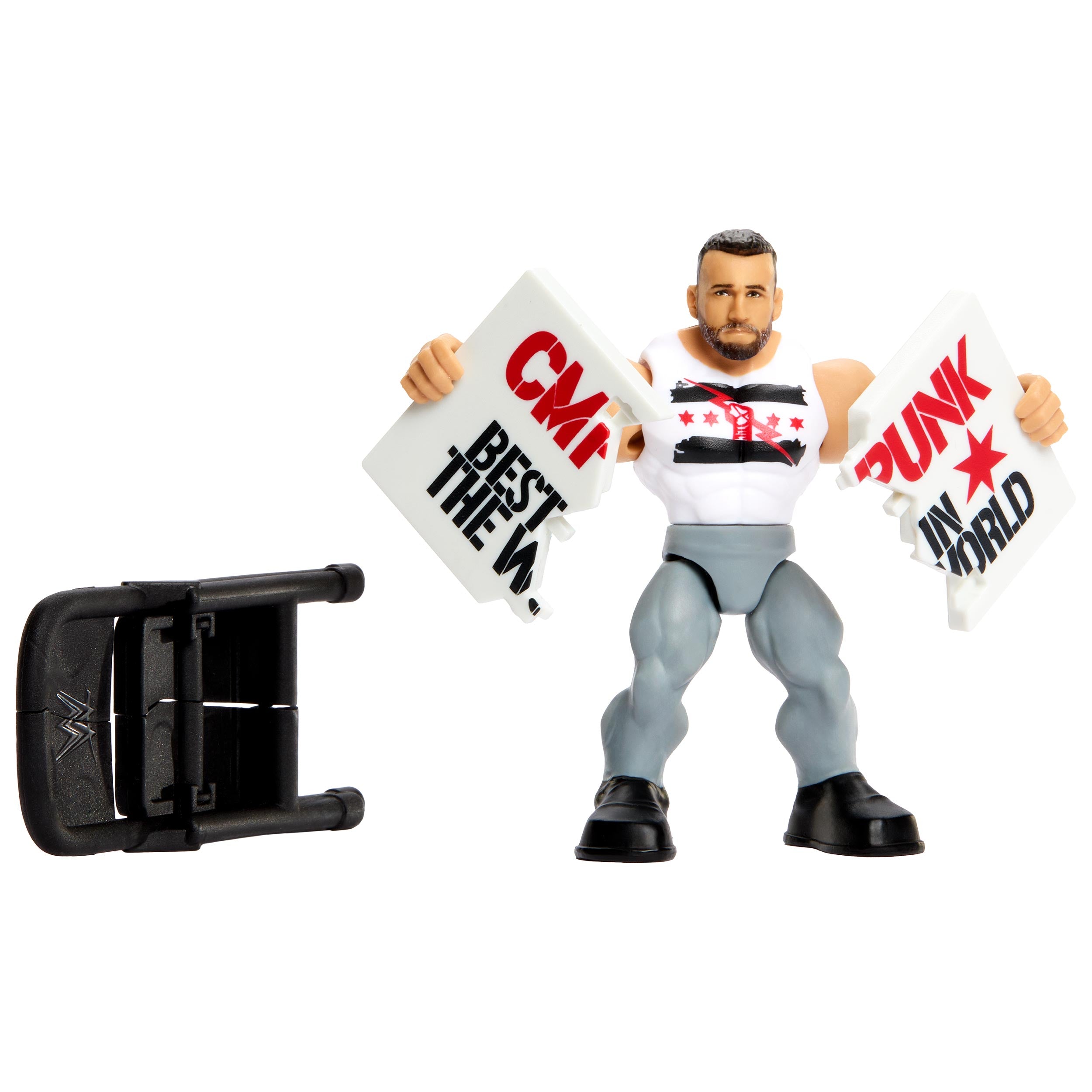 CM Punk WWE Knuckle Crunchers Series #10 Action Figure