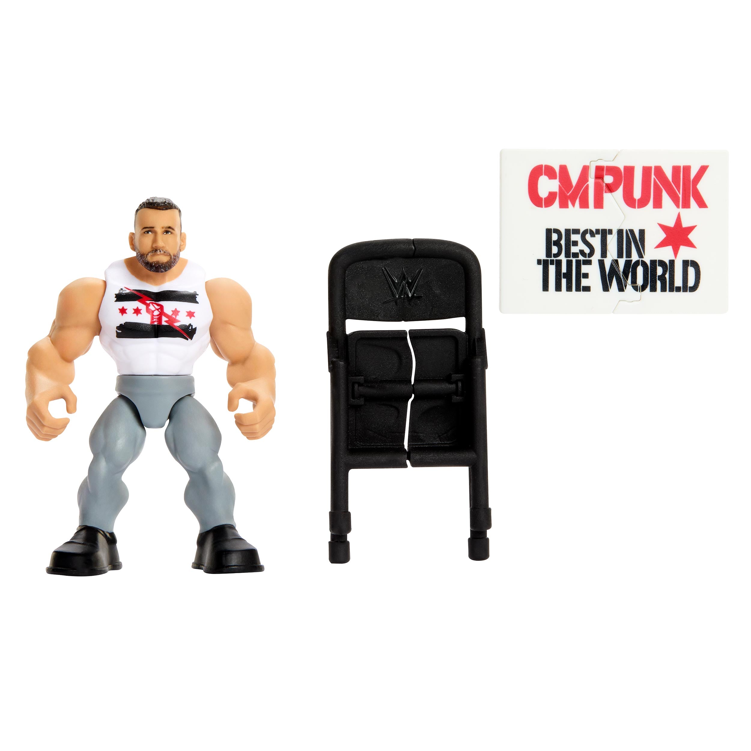 CM Punk WWE Knuckle Crunchers Series #10