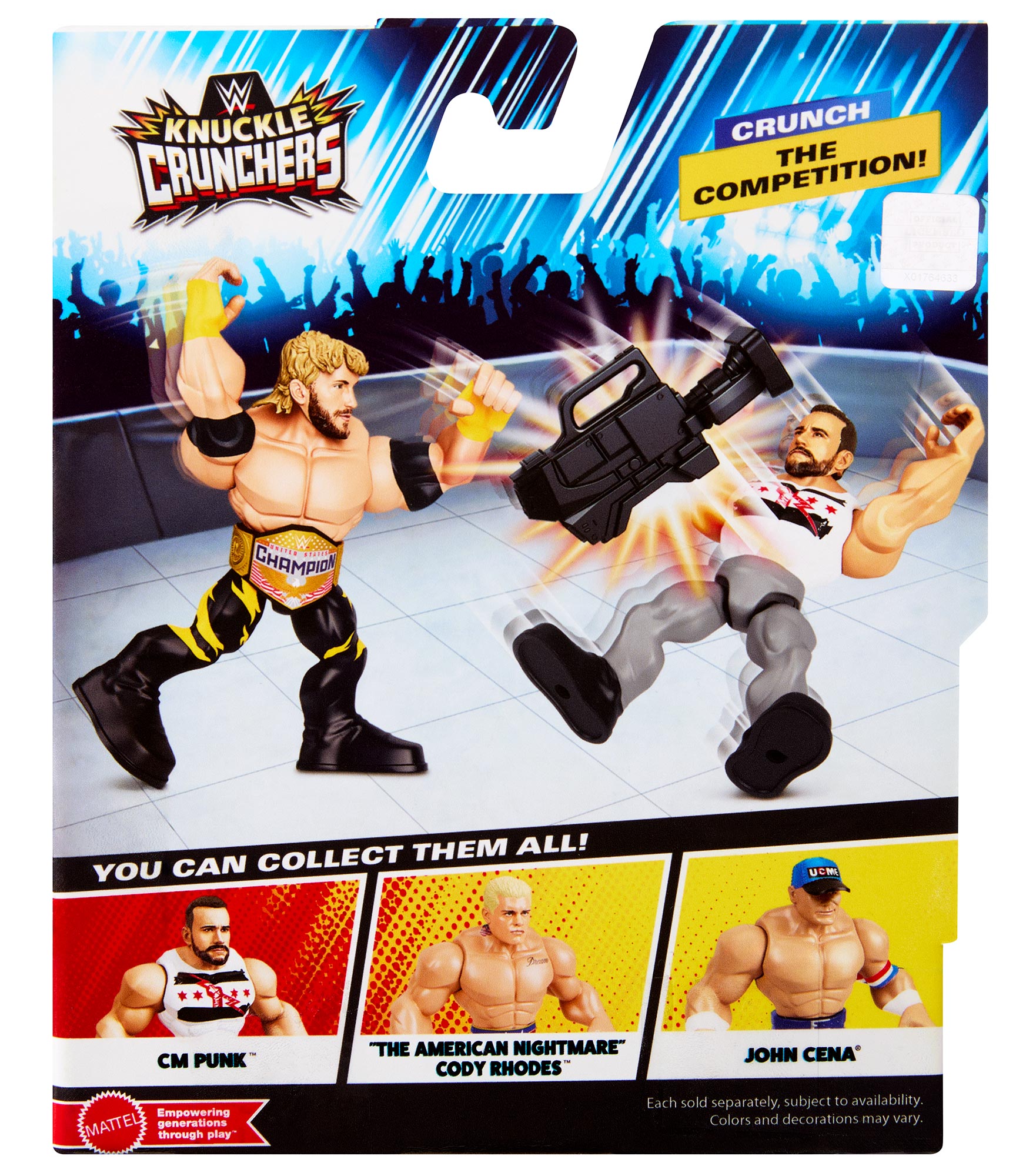Logan Paul WWE Knuckle Crunchers Series #10