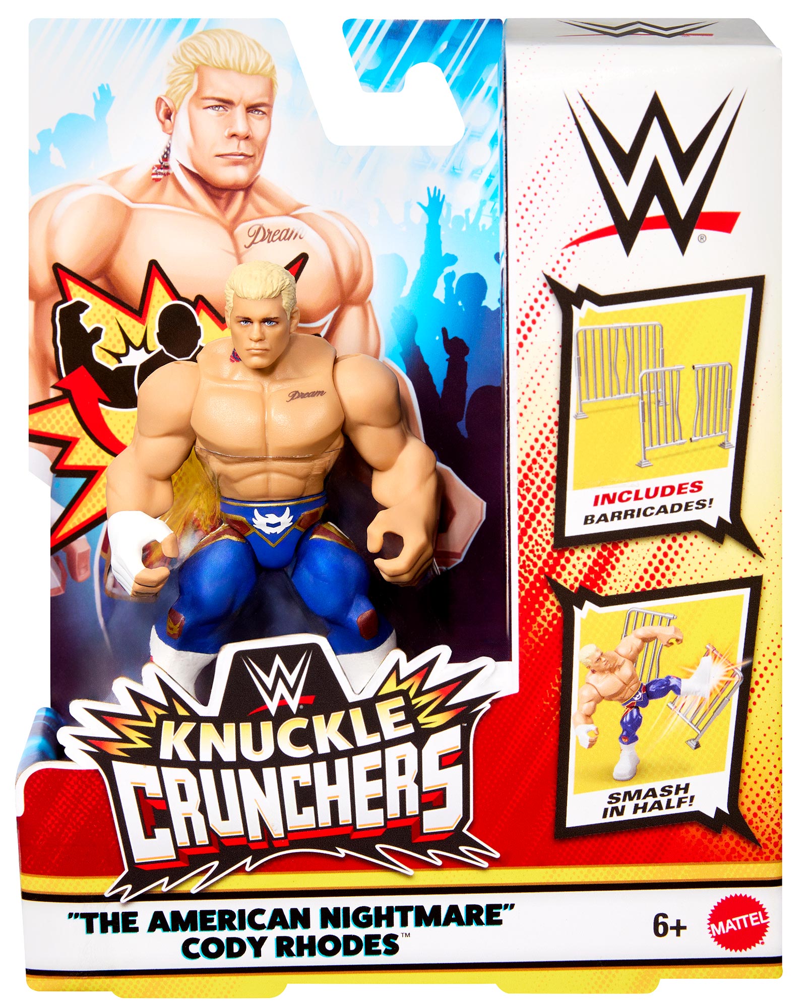 "The American Nightmare" Cody Rhodes WWE Knuckle Crunchers Series #10