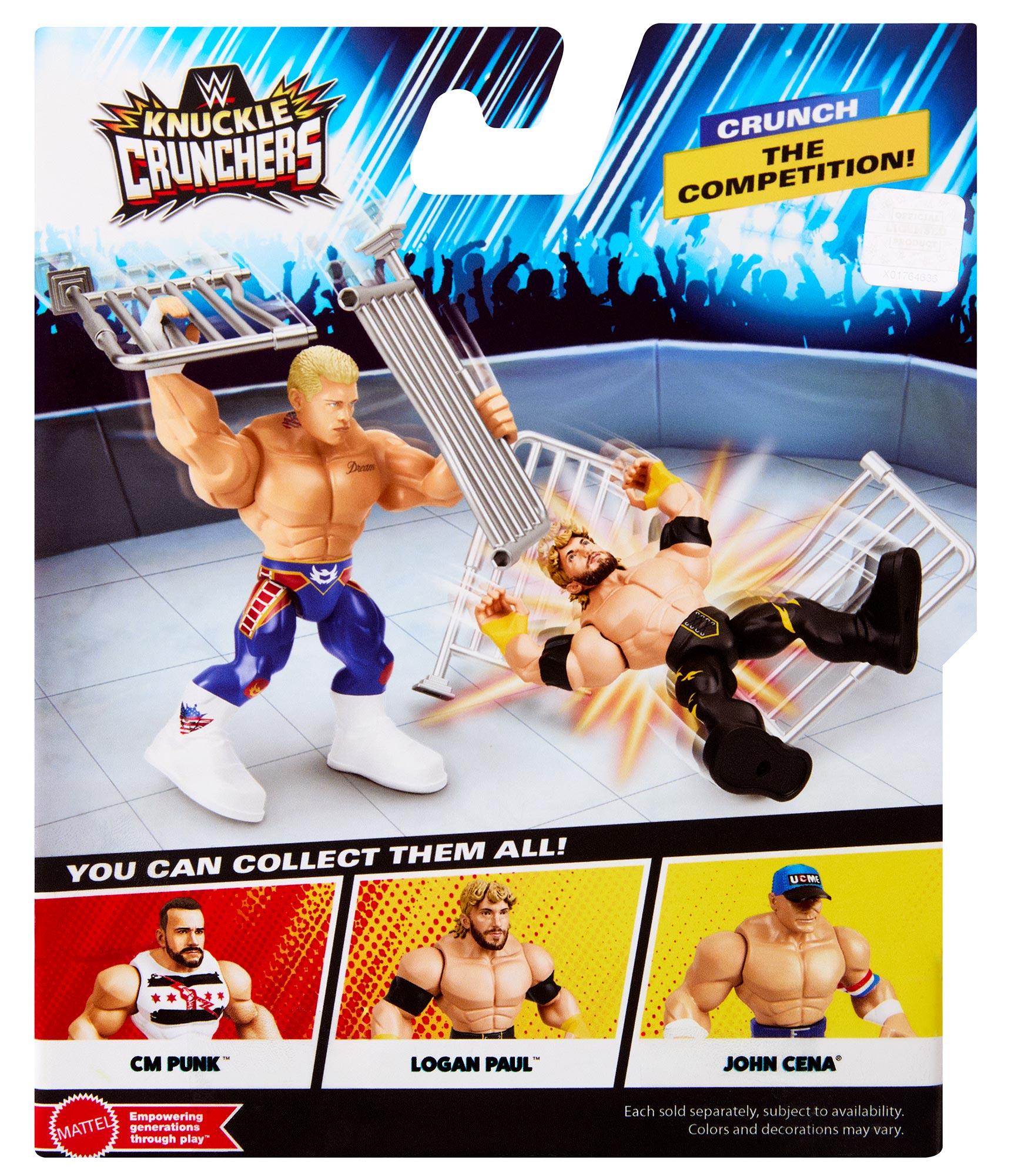 "The American Nightmare" Cody Rhodes WWE Knuckle Crunchers Series #10