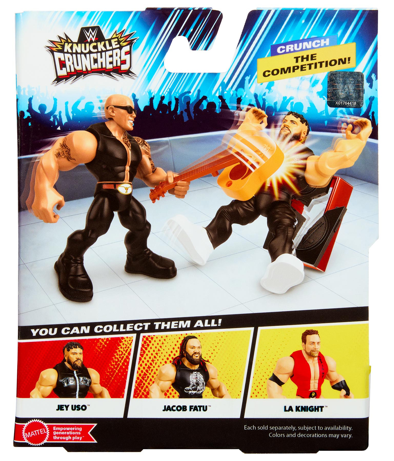 The Rock WWE Knuckle Crunchers Series #11