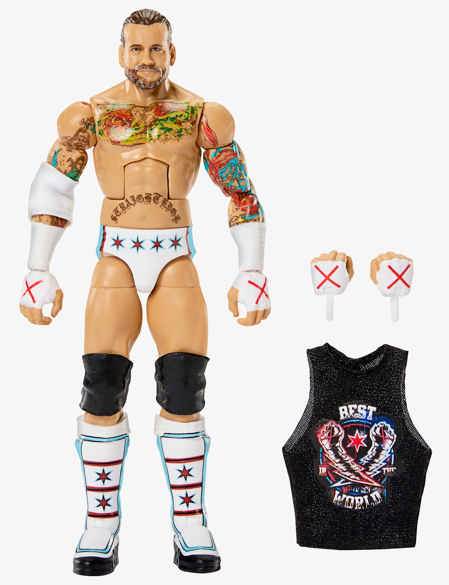 CM Punk WWE Elite Collection Series #121 Action Figure