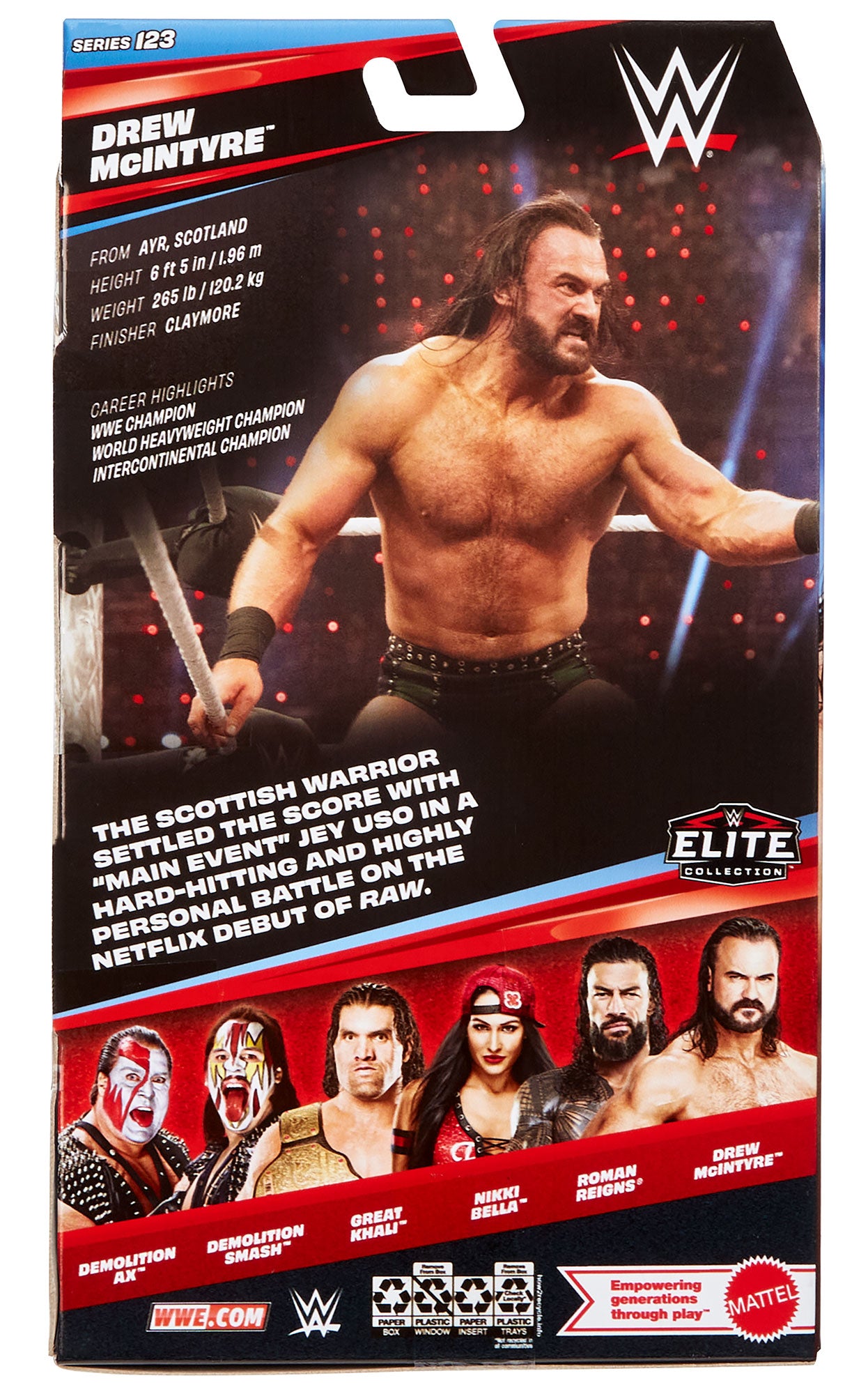 Drew McIntyre WWE Elite Collection Series #123