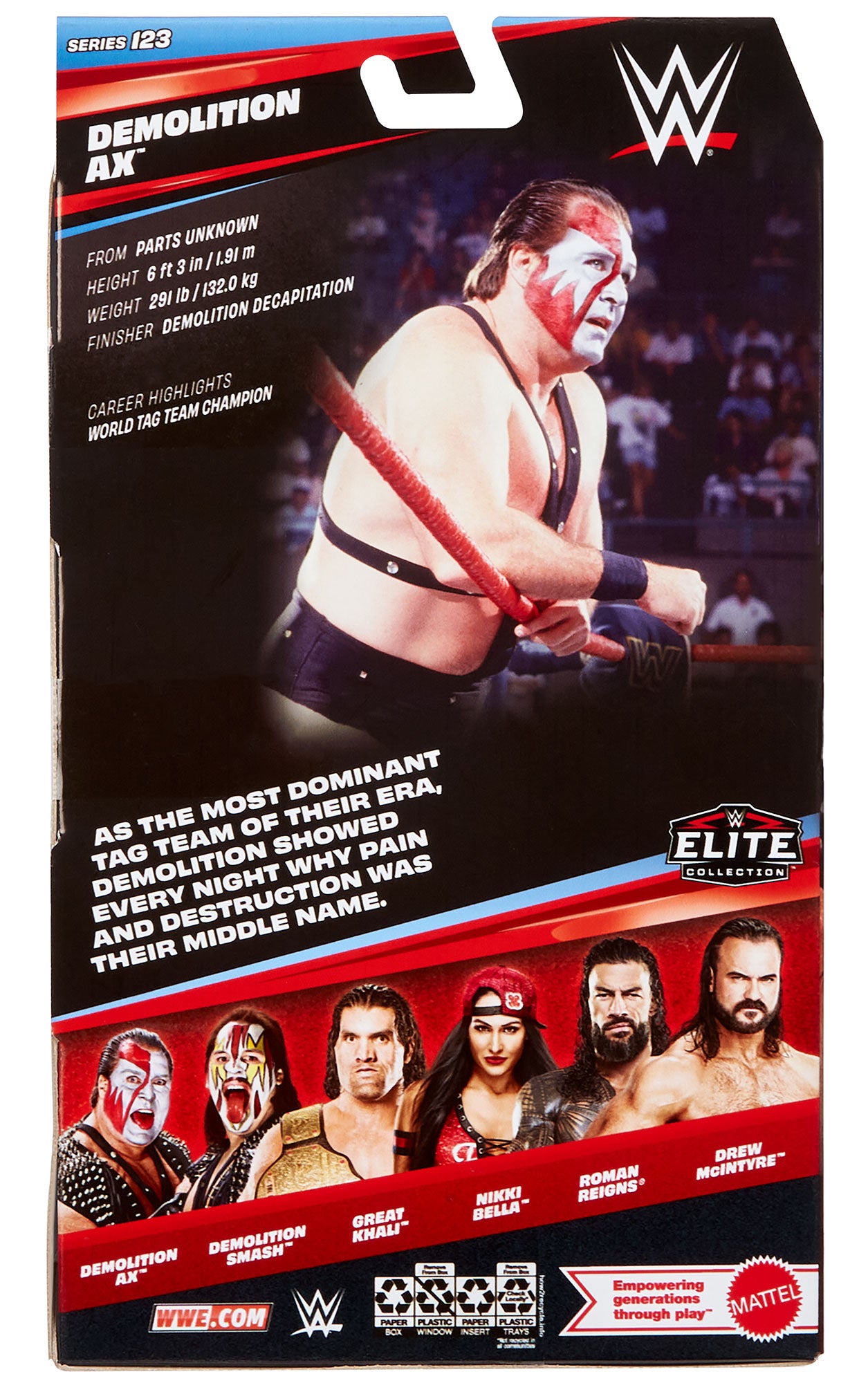 Demolition Ax WWE Elite Collection Series #123