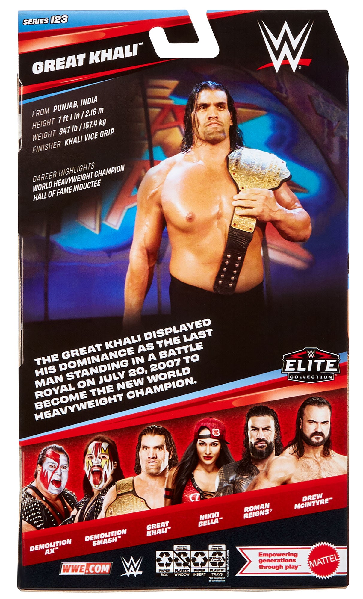 Great Khali WWE Elite Collection Series #123
