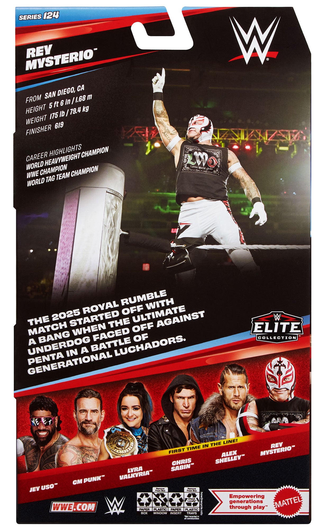 Rey Mysterio WWE Elite Collection Series #124